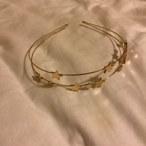 Gold Star Headband NWOT